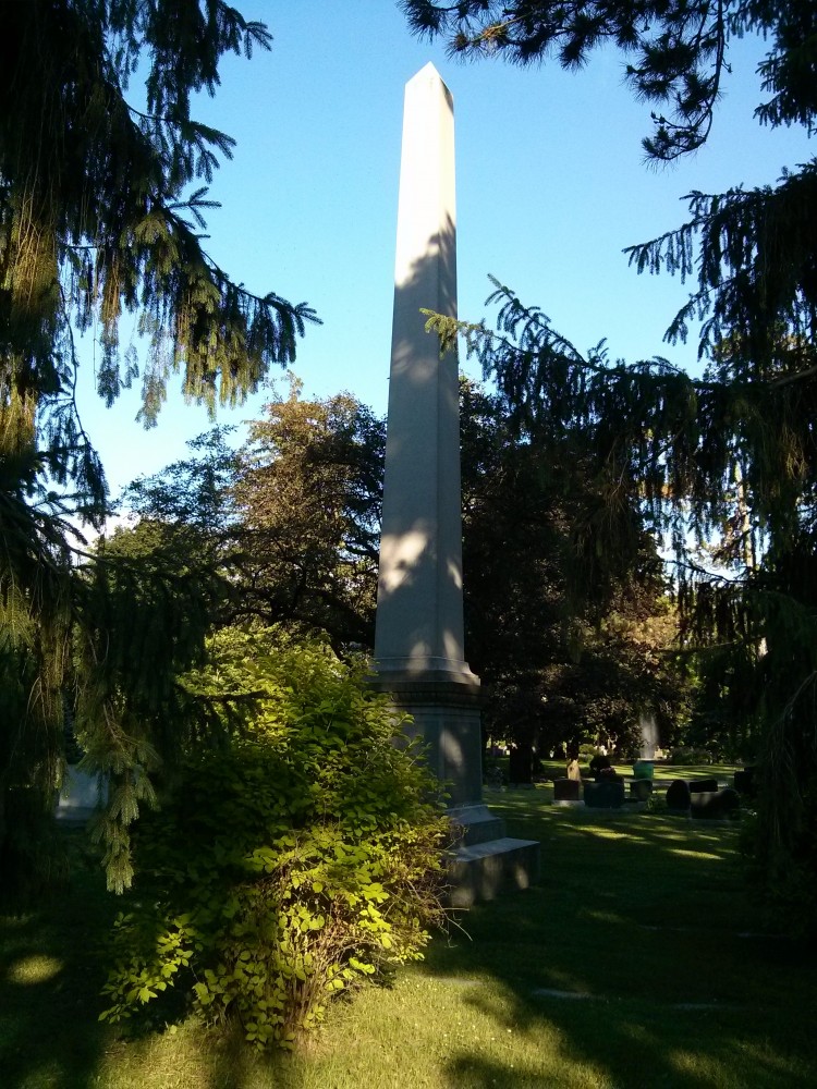 Cutten Monument in Guelph Ontario