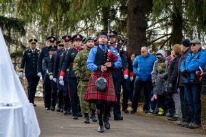 Remembrance Day 2018 at Woodlawn Memorial Park in Guelph