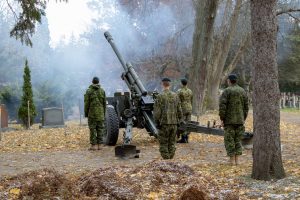 Remembrance Day 2018 at Woodlawn Memorial Park in Guelph