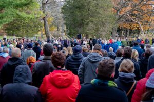 Remembrance Day 2018 at Woodlawn Memorial Park in Guelph