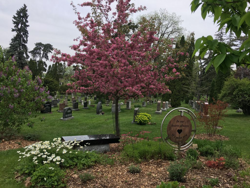 Mother's Grove garden at Woodlawn Memorial Park