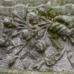 Old tombstone in the public cemetery