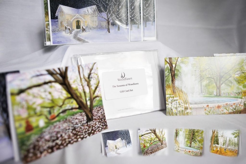 Seasonal card set that supports the Arbour Fund