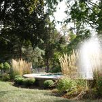 Water feature at Woodlawn Memorial Park
