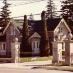 Old photo of Woodlawn Memorial Park's office