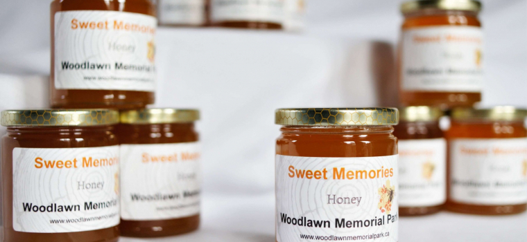 Honey bees, Sweet Memories, and Woodlawn Memorial Park